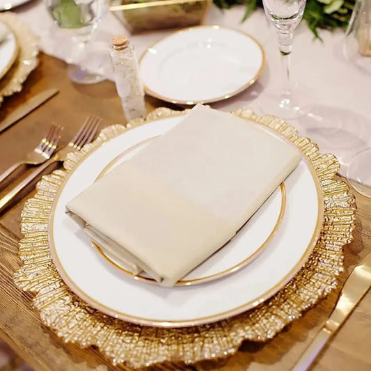 Quality Round Charger Plates